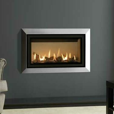 Gazco Studio Slimline Steel 2 Gas fire-0