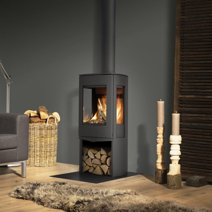 wood burning stove